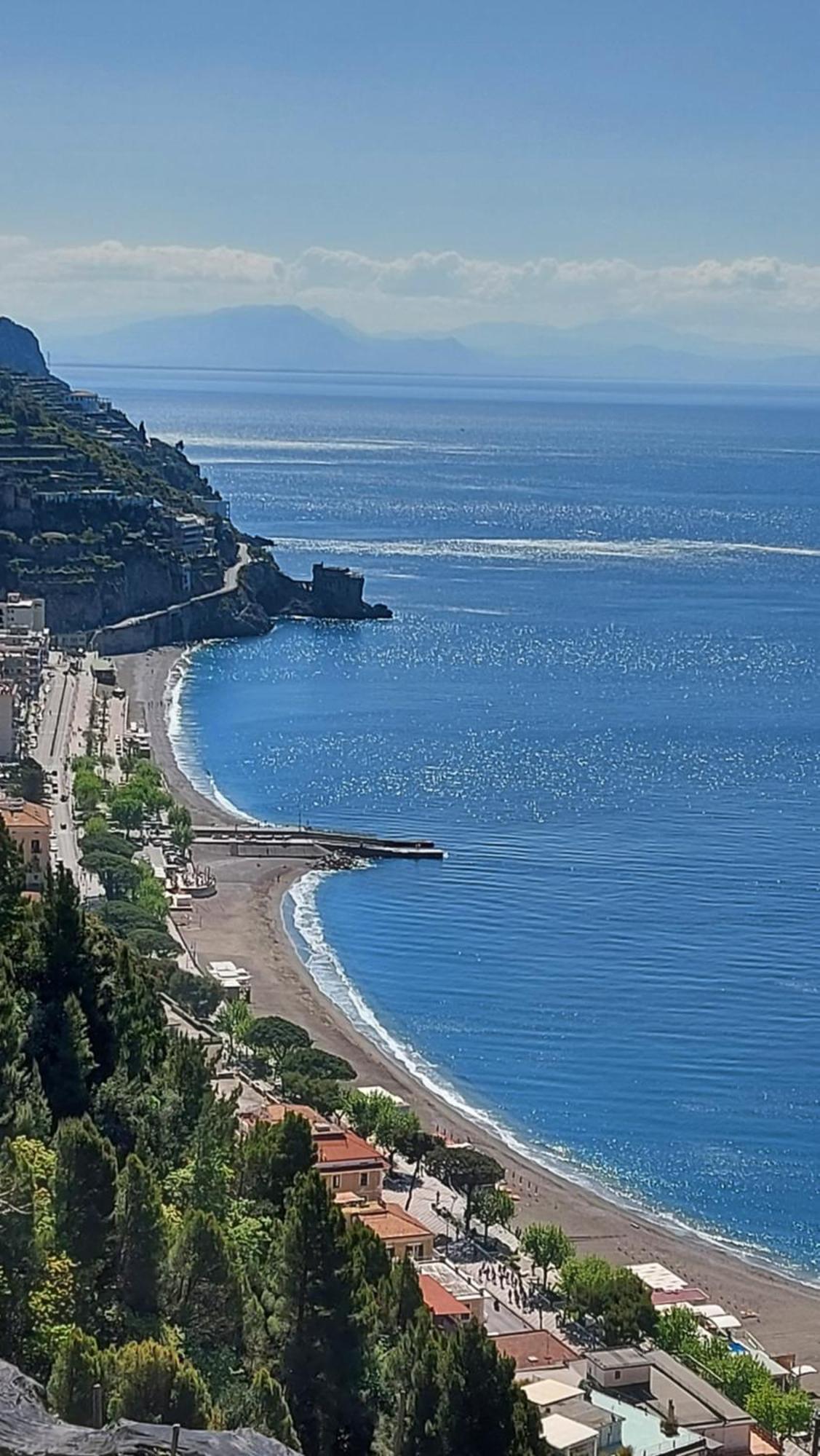 Galene - Beachfront In Costa D'Amalfi Майори Экстерьер фото